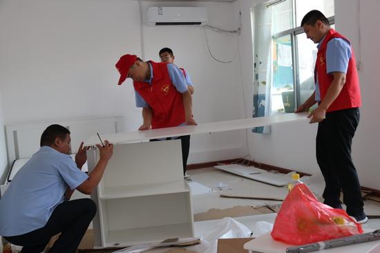 中建一局一公司在济南捐建2座“希望小屋”