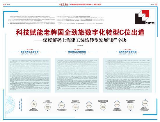  科技赋能老牌国企劲旅数字化转型C位出道——深度解码上海建工装饰转型发展“新”字诀