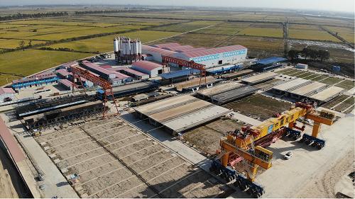 中国建筑股份有限公司首个40m箱梁制梁场顺利通过国家认证
