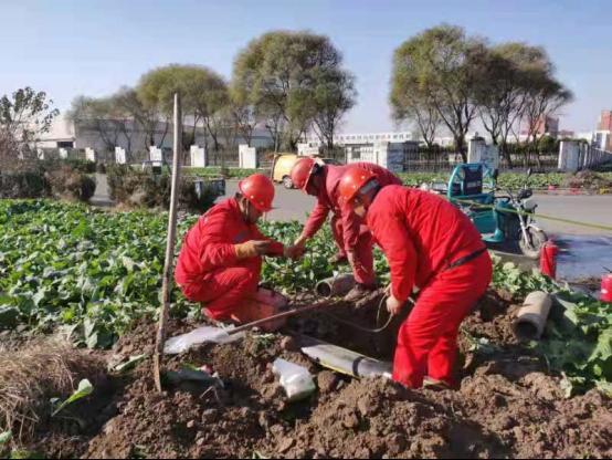 江都区住建局燃气管理中心开展冬季专项燃气泄漏应急救援演练活动