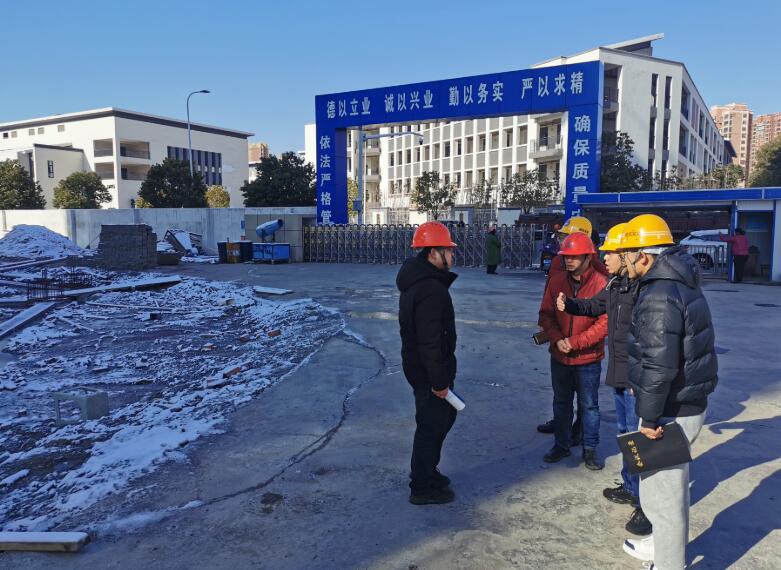 镇江市建管处开展雨雪天气专项安全检查