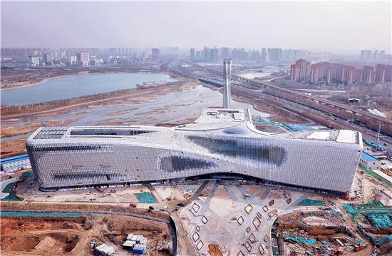 彰显中原创新风骨的地标性建筑——河南省科技馆新馆主体工程建成