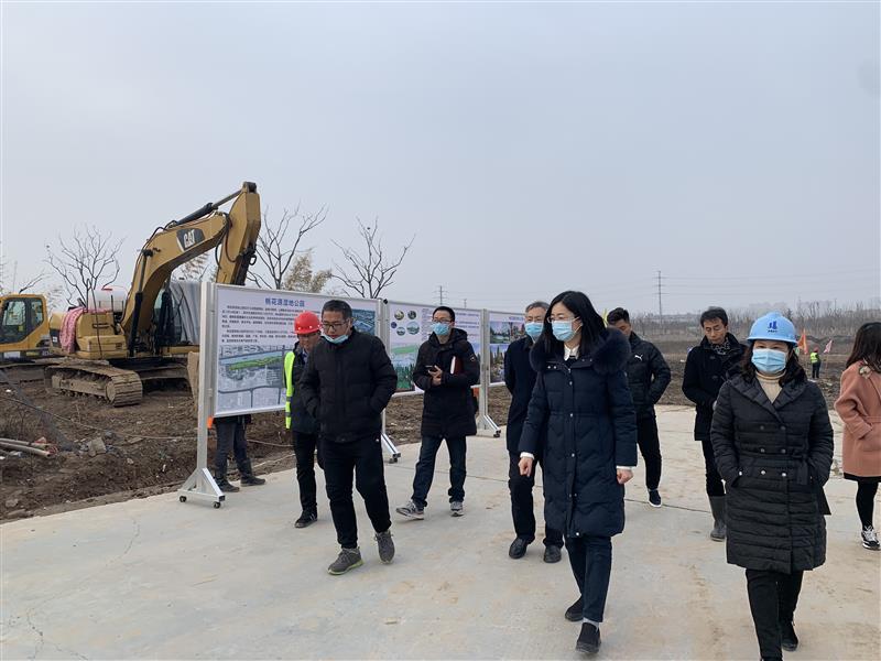 徐州市住建局第三安全检查组开展公园（广场）、园林工地节前安全生产检查