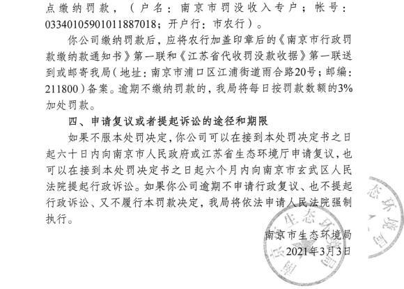 未经审批夜间施工 南京鑫友科技工程有限公司被责令改正并罚款1.8万元