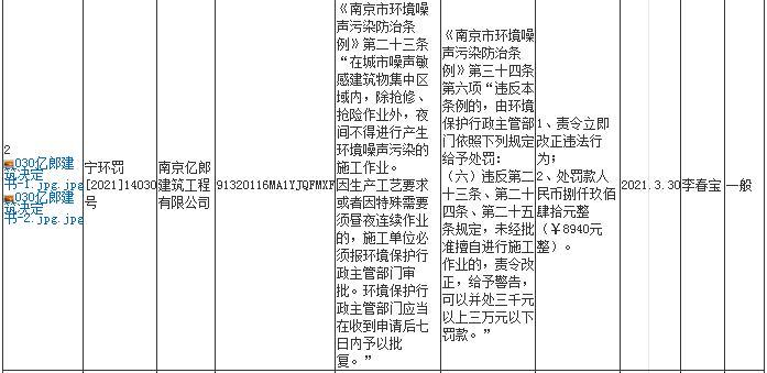 南京亿郎建筑工程有限公司