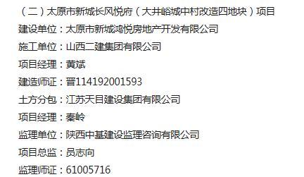 太原市新城长风悦府因建筑施工扬尘被通报