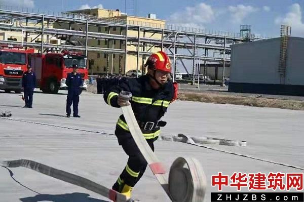 消防卫士驻边关 以练为战保平安