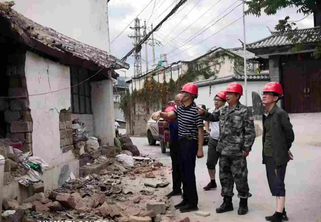 云南住房和城乡建设系统全力开展漾濞震后房屋应急评估、排危除险等工作