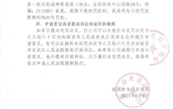 未经审批夜间施工 南京龙祥安装工程有限公司等4家公司各被罚9900元