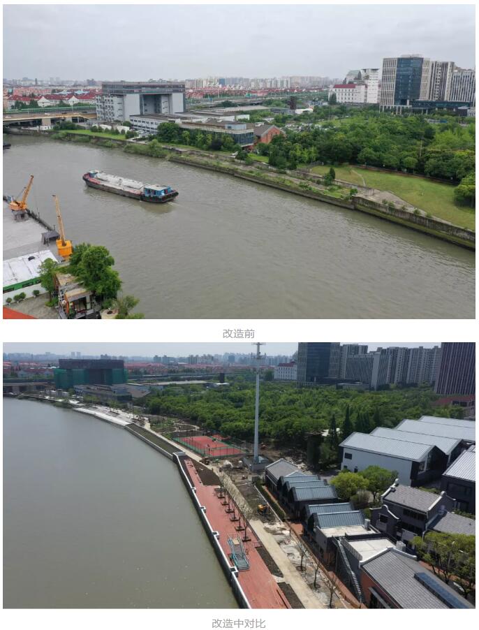约1.4公里！蕰藻浜首个提升改造区段有望在近期建成开放！