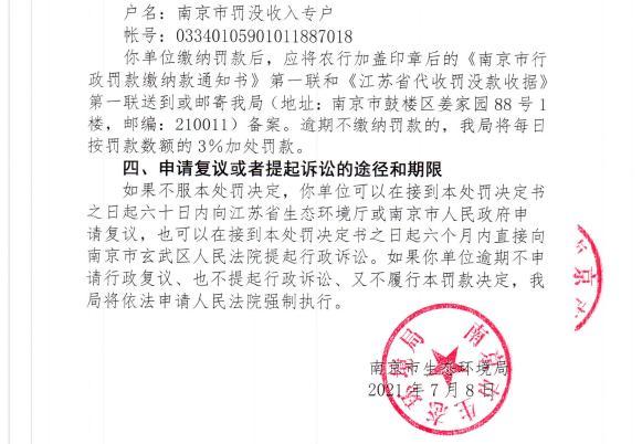 南京卿杰环保有限公司今年1月未经审批夜间施工9次遭罚 合计罚款4,5万元