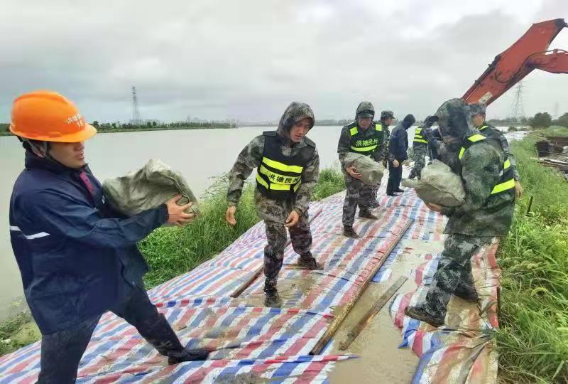 ​浙江宁波“立体化”抗台防汛保家园平安