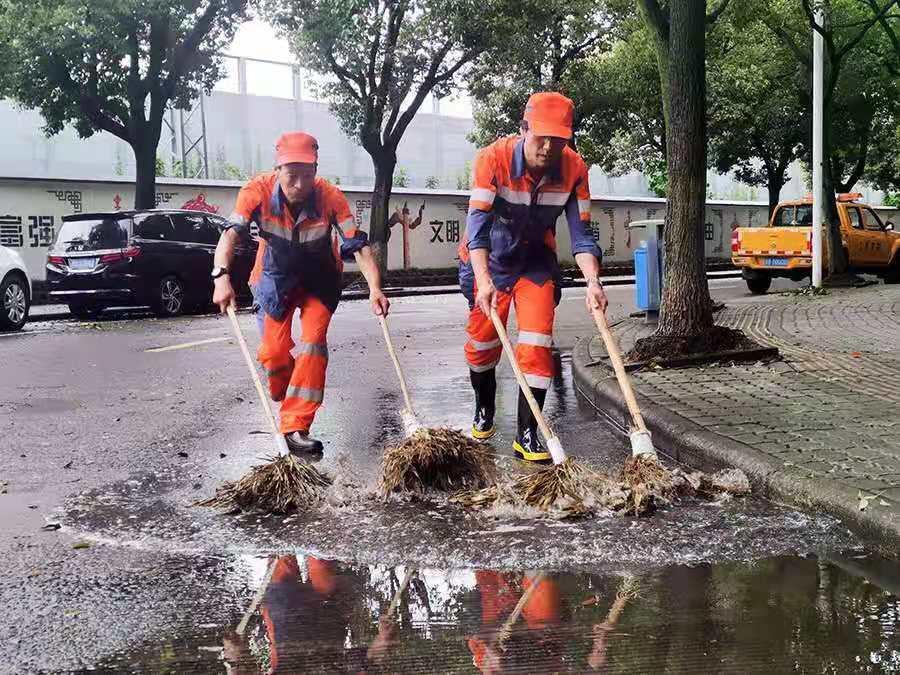 ​浙江宁波“立体化”抗台防汛保家园平安