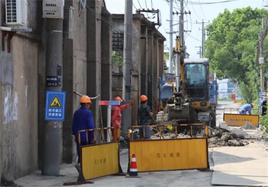 上海金山又有一条道路翻新改造项目启动 预计9月下旬竣工通车
