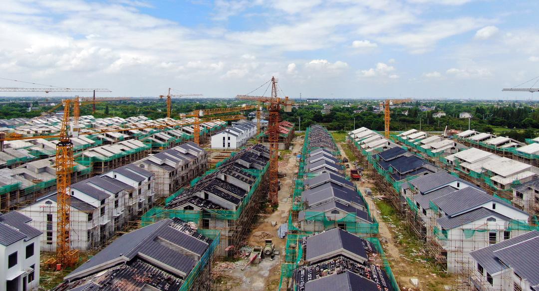 年内投用！武进规模最大的农民自建区主体结顶