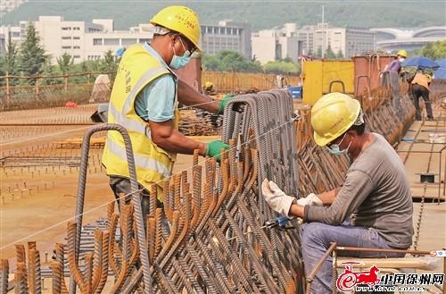 徐州：三环南路快速化改造工程进展顺利