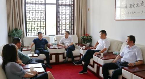 江西芦溪：推进项目落地建成见效！县领导分批会见客商