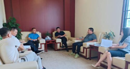 江西芦溪：推进项目落地建成见效！县领导分批会见客商