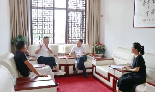 江西芦溪：推进项目落地建成见效！县领导分批会见客商