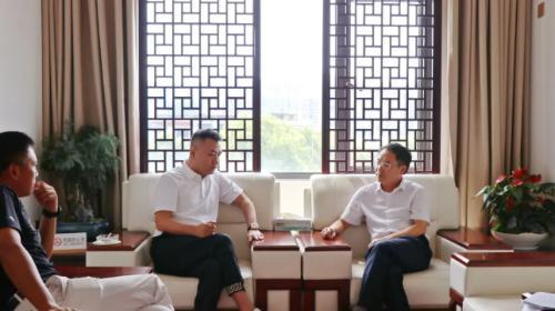 江西芦溪：推进项目落地建成见效！县领导分批会见客商