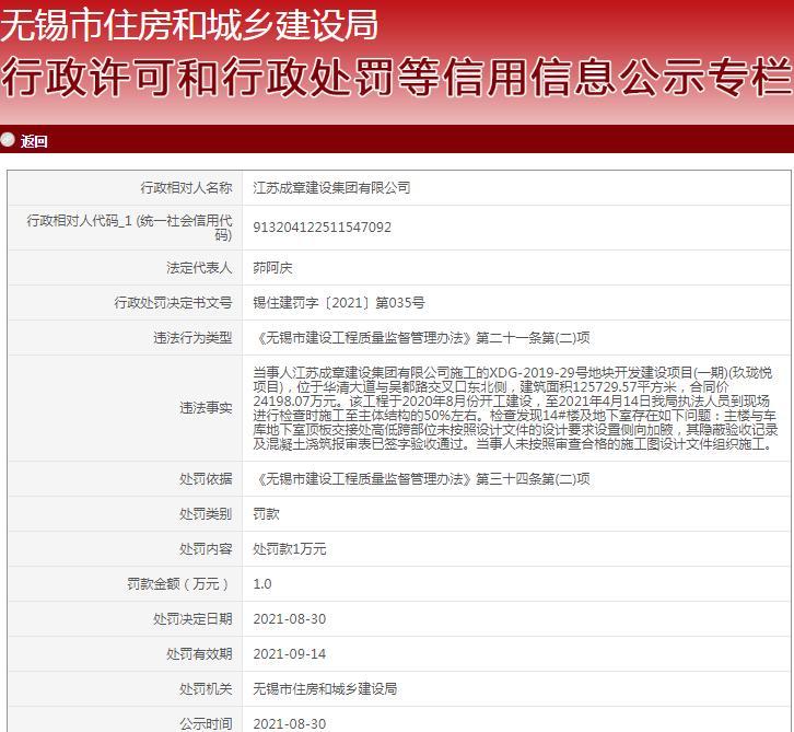 江苏成章建设集团有限公司