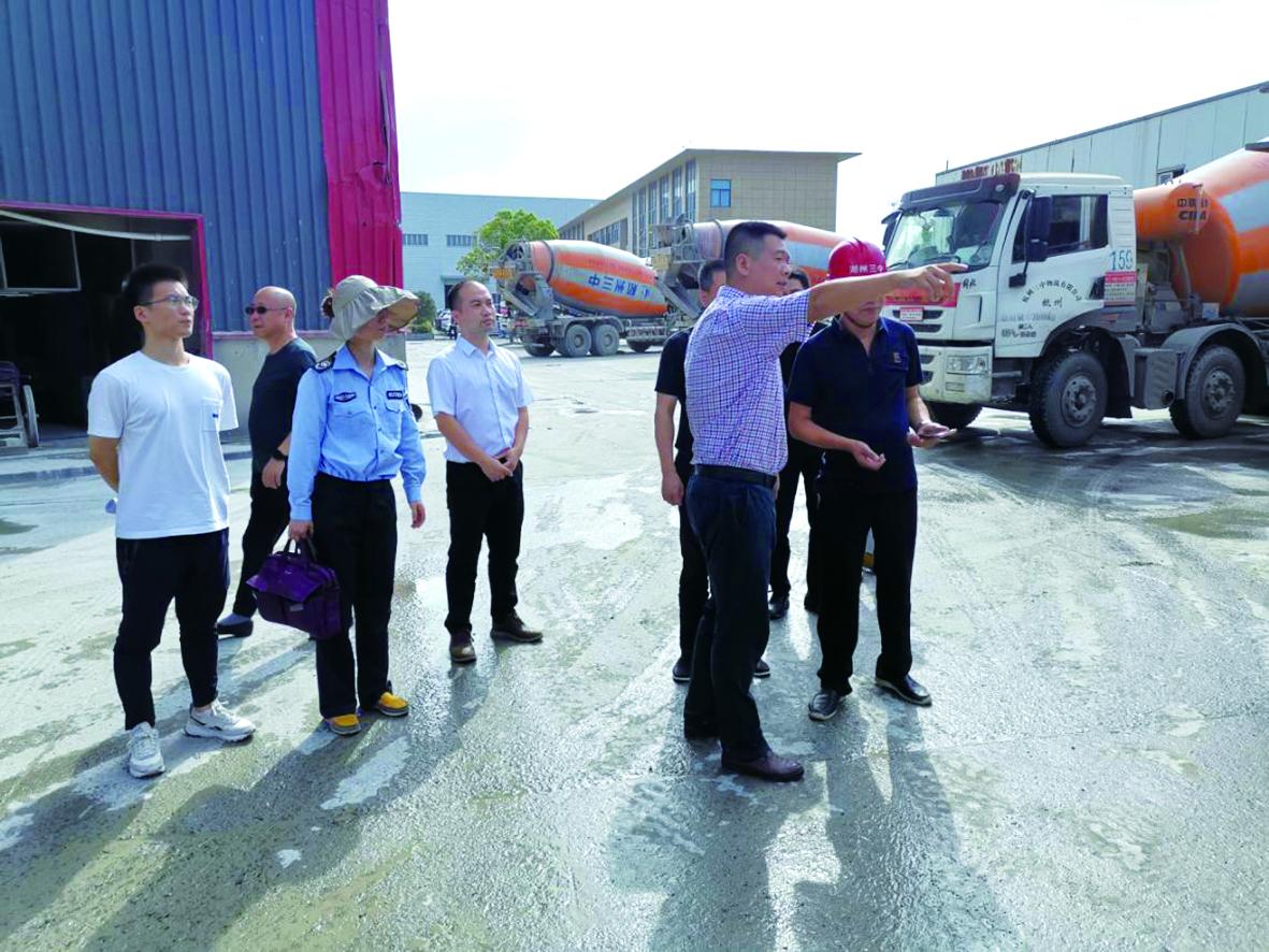 浙江省各地开展预拌混凝土企业清洁生产专项排查整治