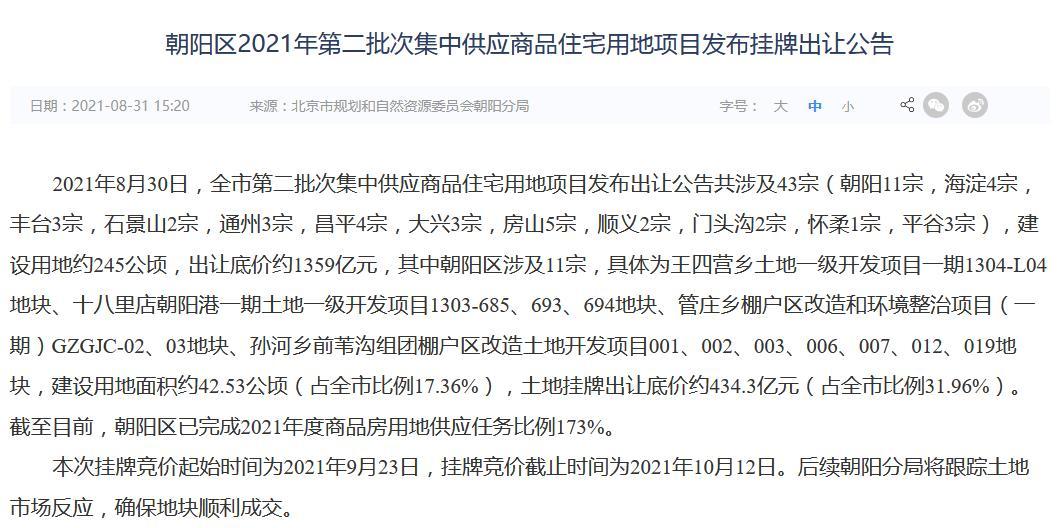消灭劣质住房 、完善保障房体系 集中土拍下的“北京模式”意义重大