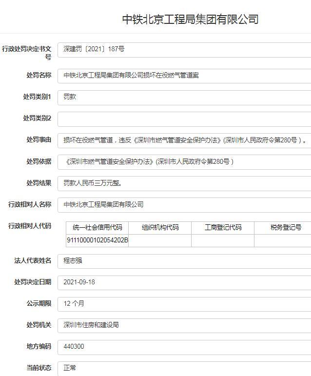 中铁北京工程局集团有限公司
