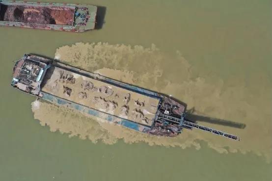 广东省一些出海水道内非法洗砂洗泥活动多发 协同监管打击不力