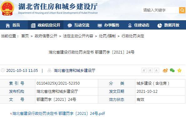 武汉市昌厦基础工程有限责任公司因一项目发生安全事故被暂扣安全生产许可证