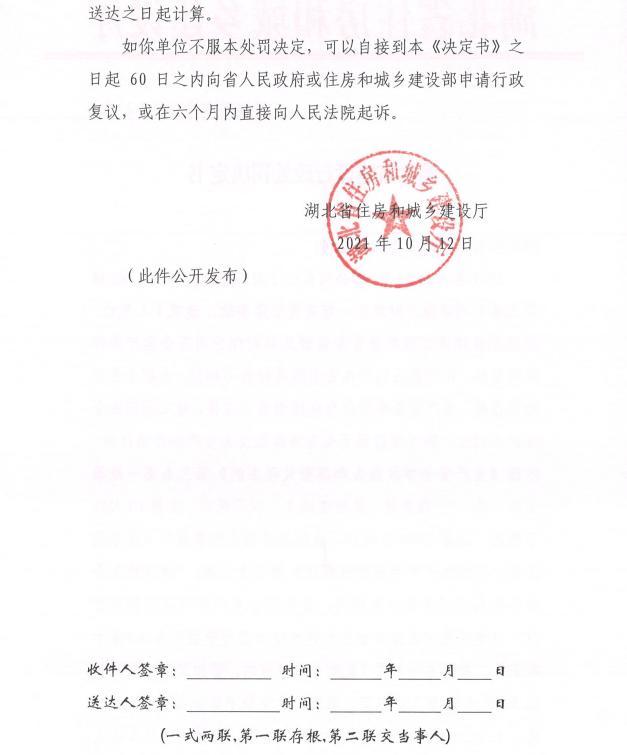 降低安全生產條件 荊州市天強建設工程有限公司被暫扣安全生產許可證