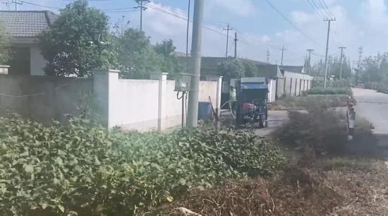 鹽城大豐區鄉鎮垃圾中轉站滲濾液長期直排 嚴重污染周邊環境