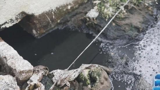 鹽城大豐區鄉鎮垃圾中轉站滲濾液長期直排 嚴重污染周邊環境