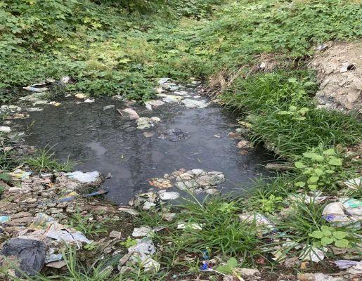 鹽城大豐區鄉鎮垃圾中轉站滲濾液長期直排 嚴重污染周邊環境