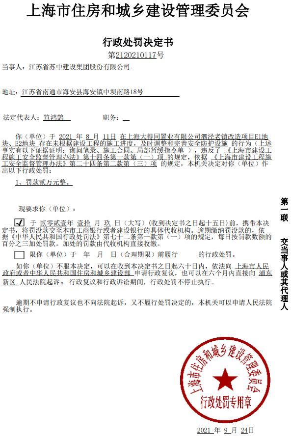 江苏省苏中建设集团股份有限公司
