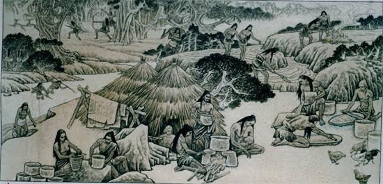 磁山文化时期村落和建筑