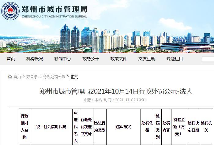 中城建第十三工程局有限公司因一项目违规作业被罚2.5万元