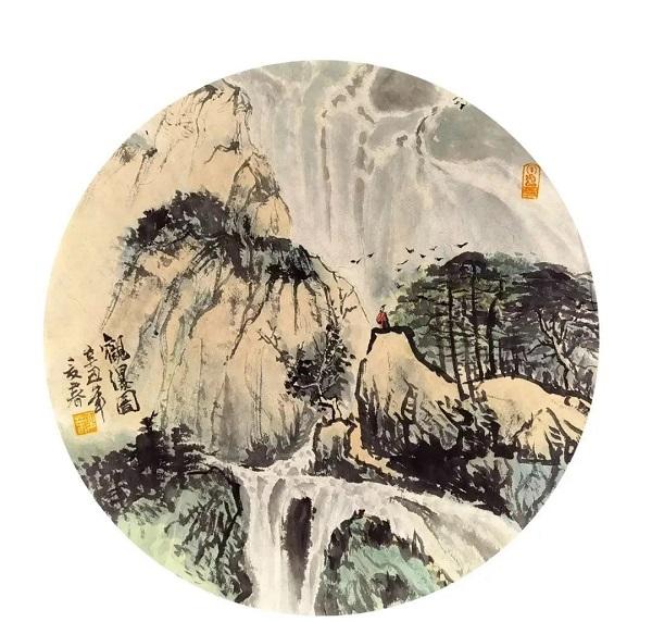 以小见大寄情山水间——观夏春山水画有感
