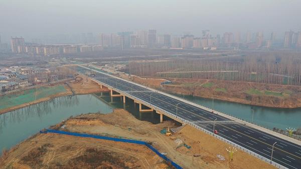 刷新漯河建桥速度！五台山路澧河桥新建工程项目仅历时1年2个月，提前70天完工