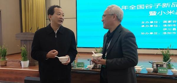 河南伊川：“摆场”邀来专家共鉴小米品质