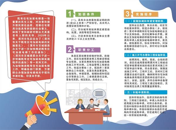 解决群众“小事情”，做足民生“大文章”  漯河市既有住宅加装电梯出台最新通知