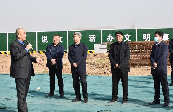 河南长垣市举行2022年第一季度重大项目观摩活动