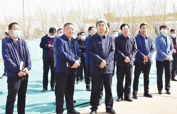 河南长垣市举行2022年第一季度重大项目观摩活动