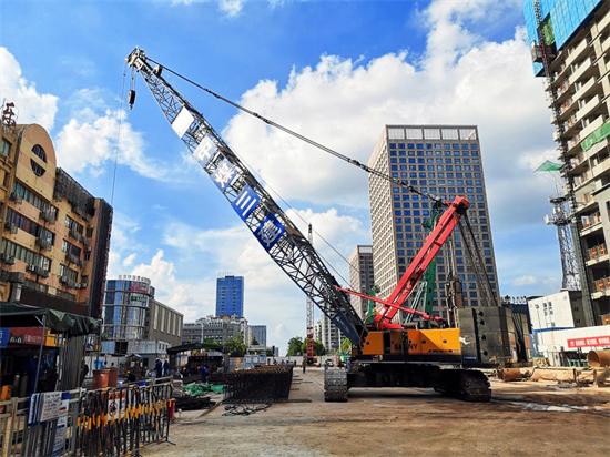 淝水河畔宏图展 三建威名耀庐州——中煤三建市政公司合肥轨道交通5号线5B标项目施工侧记