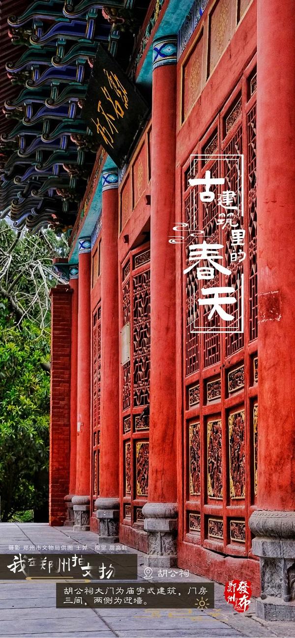 河南郑州：古建筑里看春色 方是春景“天花板”