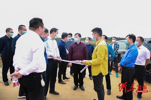 衡东经开区：践行新发展理念 努力推动项目建设提质增效