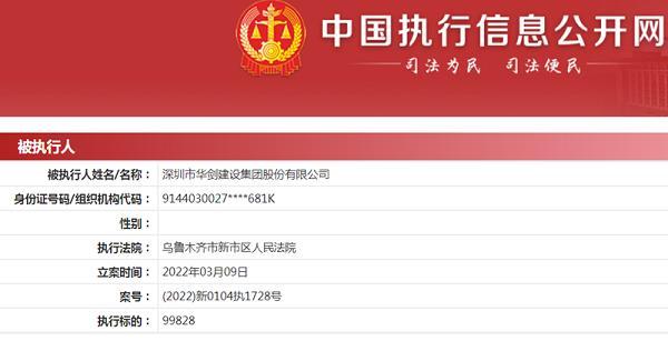 华剑股份施工现场发生险情被红色警示 曾被法院列为被执行人