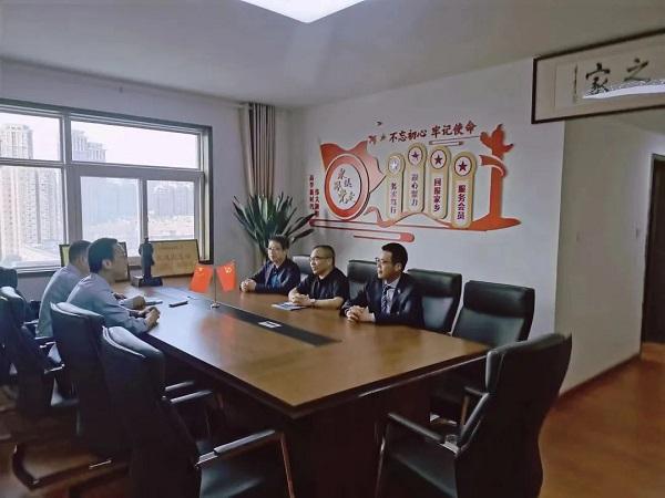 荆州高新区驻郑州招商组到宛城商会走访考察