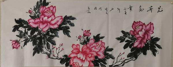 王胜利：行经少林悟禅意 墨韵匠心绘丹青