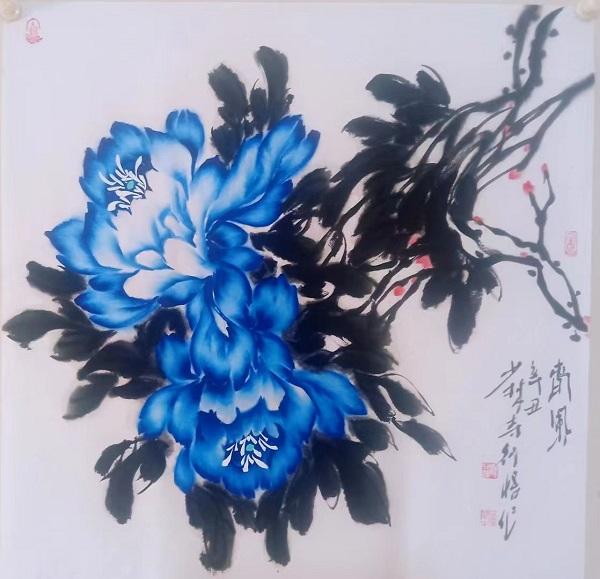 王胜利：行经少林悟禅意 墨韵匠心绘丹青